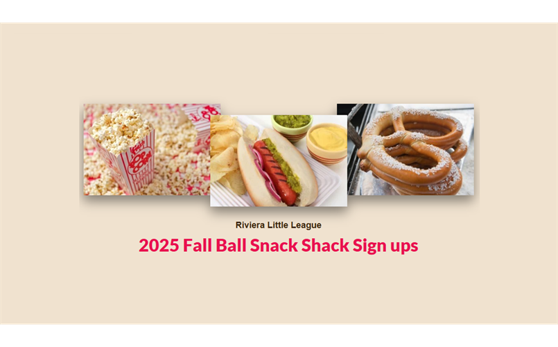 Fall Ball Snack Shack